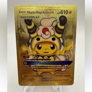 4 Pokémon gold cards